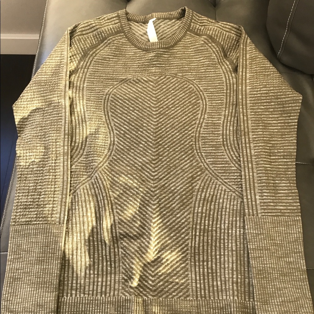 Lululemon Rest Less pullover green 4